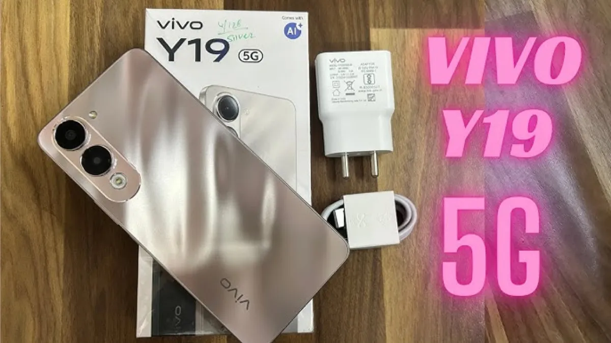 Vivo Y19 5G: स्टाइलिश डिज़ाइन, दमदार बैटरी और 5G स्पीड के साथ एक स्मार्ट चॉइस!