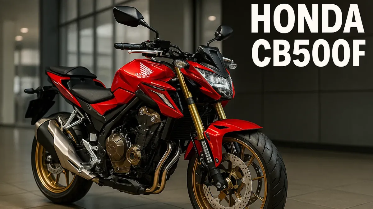 Honda CB500F – स्टाइल, पावर और परफॉर्मेंस का दमदार पैकेज