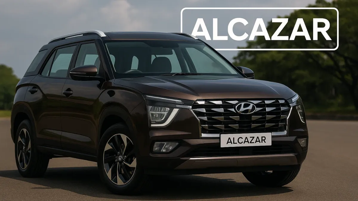 Hyundai Alcazar – प्रीमियम 7-सीटर SUV ₹16.77 लाख से शुरू, लग्ज़री और दमदार परफॉर्मेंस के साथ