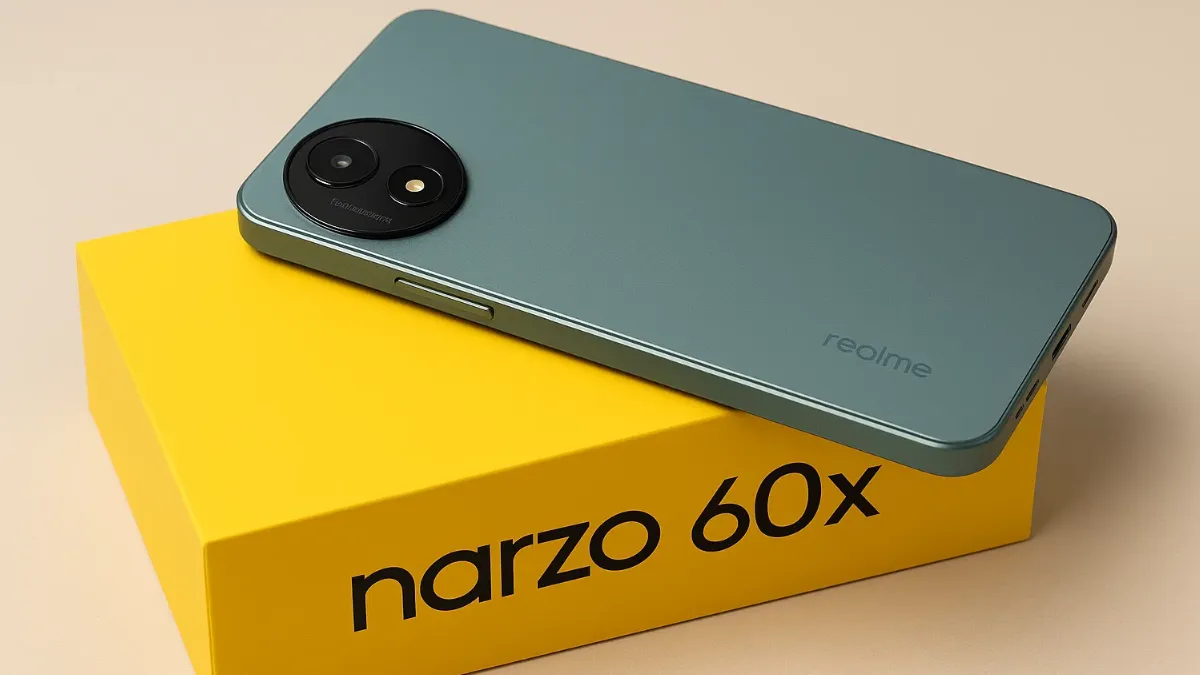 Realme Narzo 60X स्टाइलिश डिजाइन और दमदार 5G परफॉर्मेंस वाला बजट स्मार्टफोन