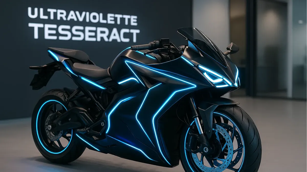 ⚡ Ultraviolette Tesseract: इलेक्ट्रिक सुपरबाइक का भविष्य