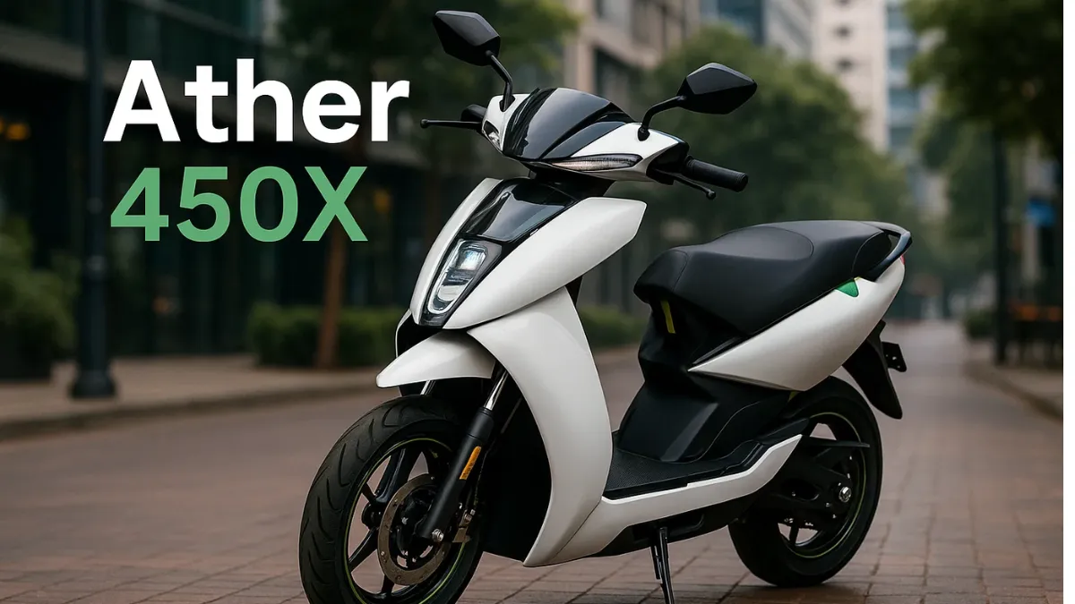 Ather 450X Scooter – इलेक्ट्रिक पावर, स्मार्ट टेक्नोलॉजी और शानदार राइडिंग एक्सपीरियंस का बेहतरीन संगम