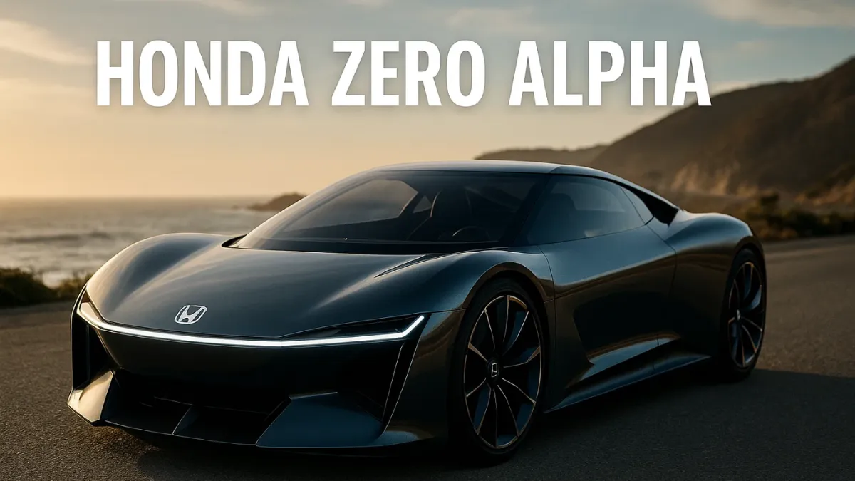 Honda Zero Alpha: इलेक्ट्रिक परफॉर्मेंस का भविष्य अब और ज्यादा पावरफुल