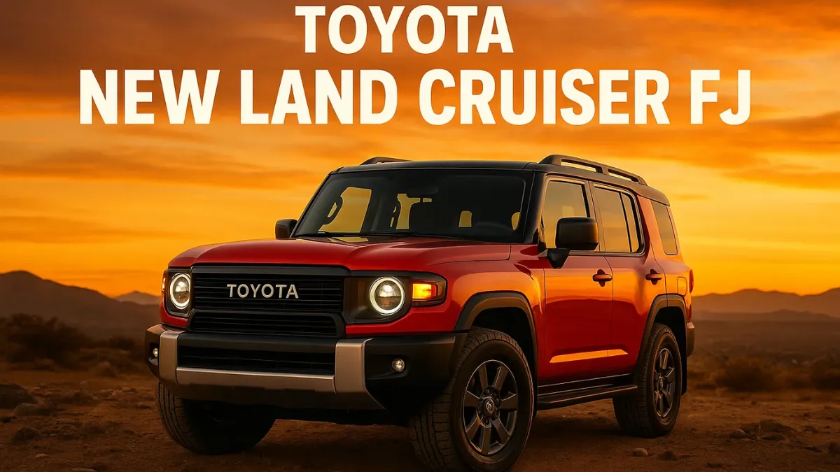 Toyota New Land Cruiser FJ भारत में पेश: क्लासिक ऑफ-रोड DNA और मॉडर्न टेक्नोलॉजी का दमदार मेल