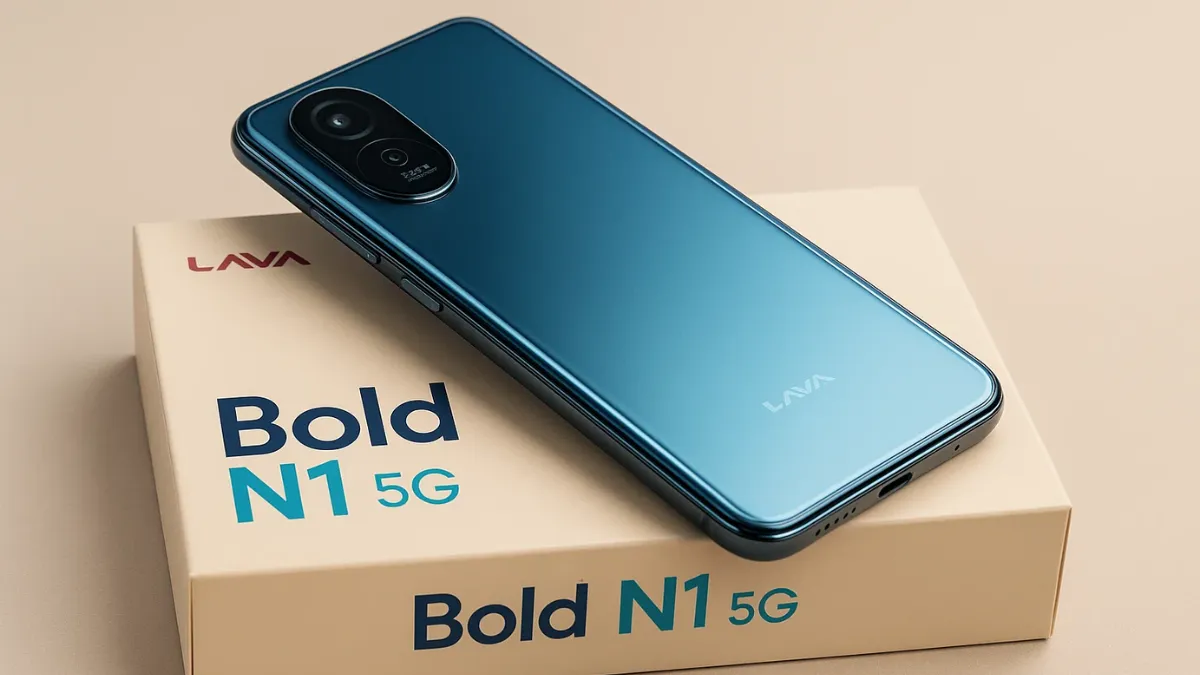 Lava Bold N1 5G: भारतीय यूज़र्स के लिए स्टाइलिश डिजाइन और पावरफुल 5G परफॉर्मेंस