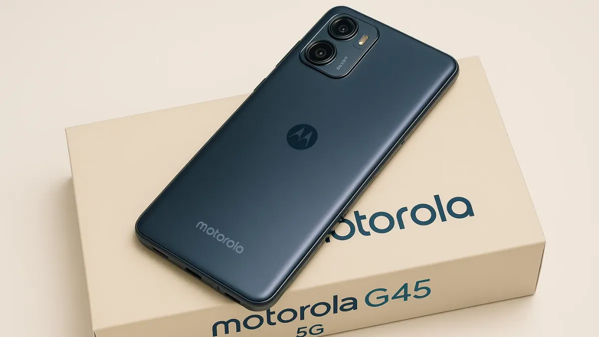 Motorola G45 5G: एक शानदार 5G स्मार्टफोन जो देता है पावर, परफॉर्मेंस और प्रीमियम फील