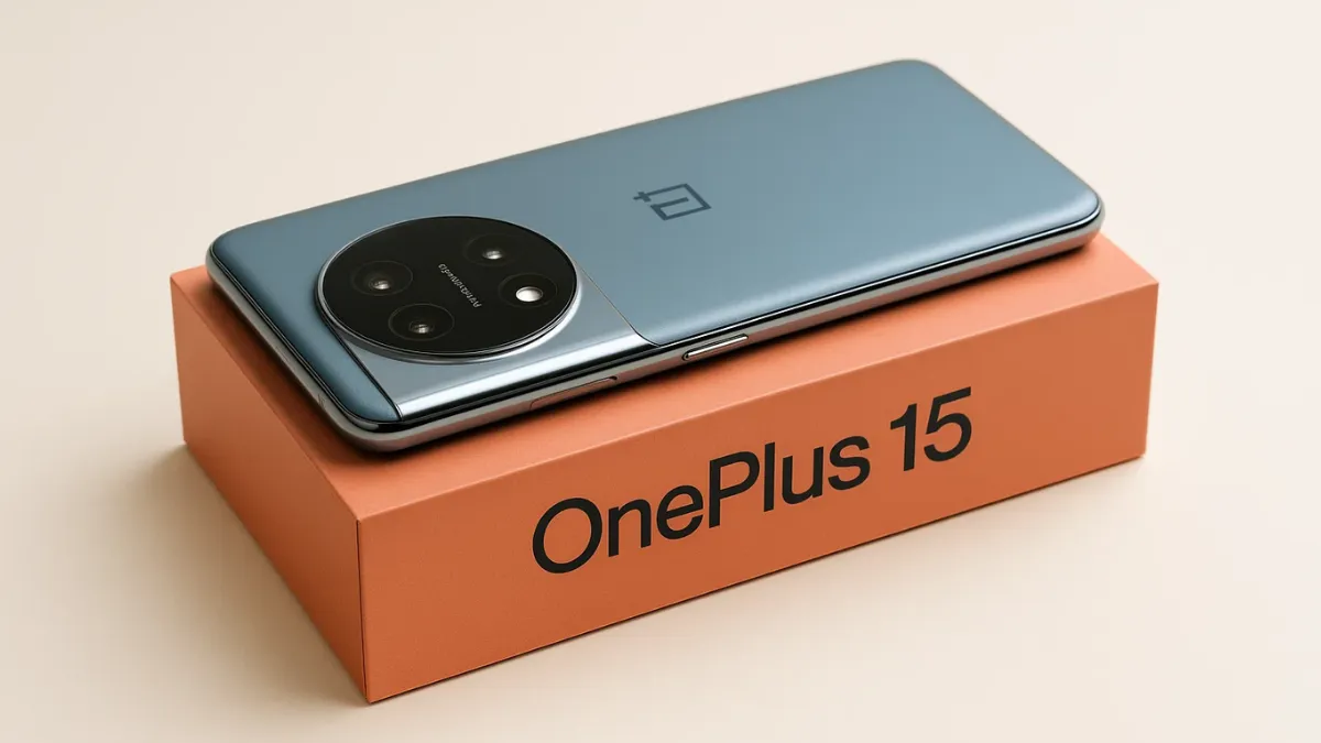 OnePlus 15 : प्रीमियम डिजाइन, पावरफुल परफॉर्मेंस और नेक्स्ट-जेन फीचर्स का नया स्मार्टफोन