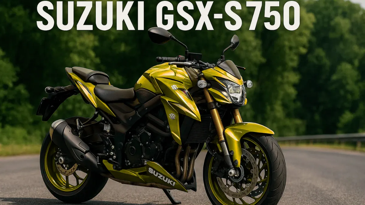 Suzuki GSX S750 – स्पोर्टी परफॉर्मेंस और पावर से भरपूर नैकेड स्ट्रीट बाइक